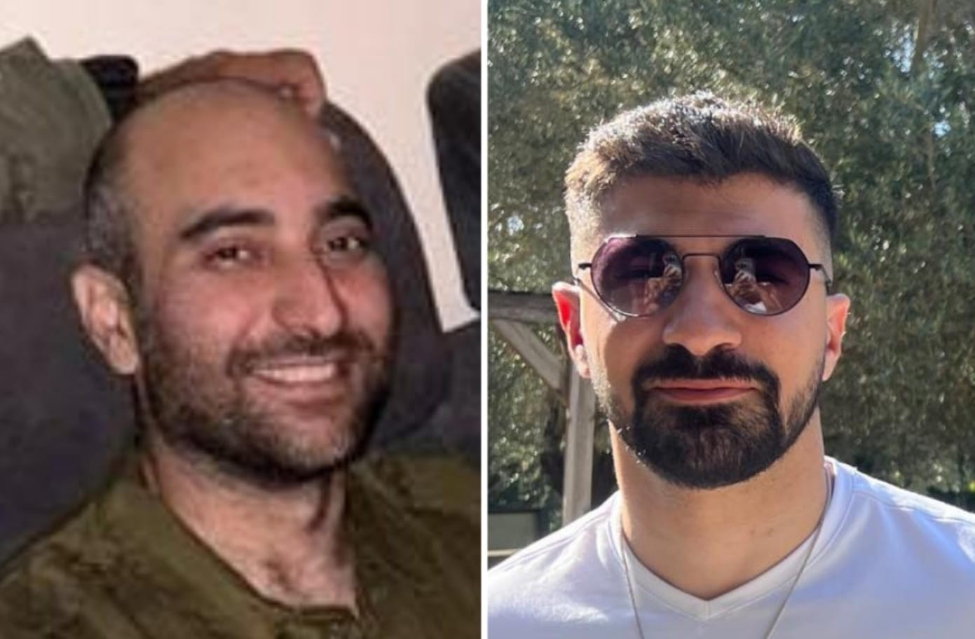 רס"ם במיל' אלירז גבאי ורס"ל במיל' ליאב סעדה |קרדיט: דובר צה"ל
