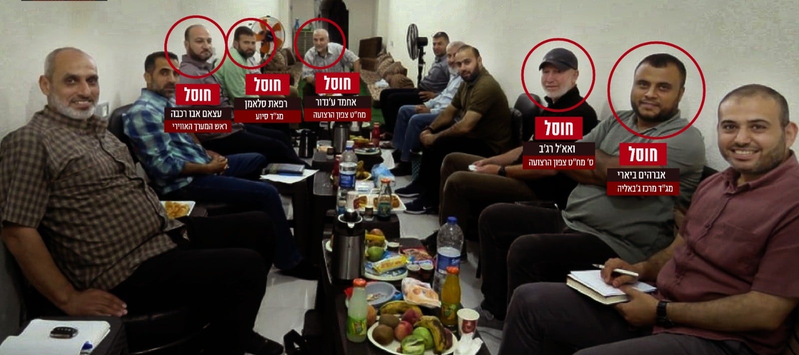 בכירי חמאס שחוסלו ע"י כוחות צה"ל | צילום: דובר צה"ל