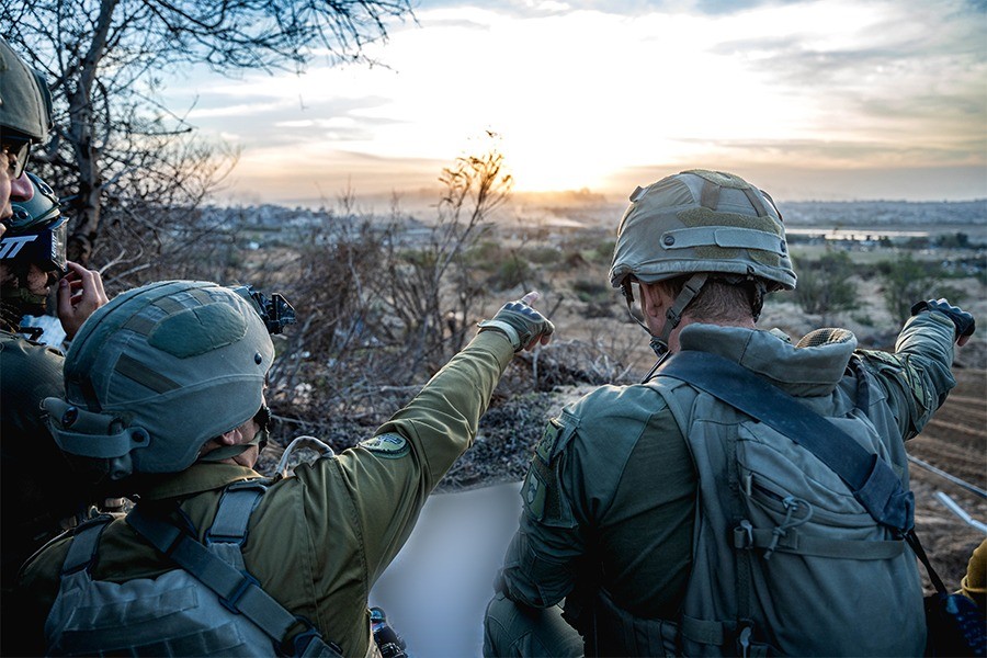 כוחותינו בפעילות ברצועת עזה | צילום: דובר צה"ל