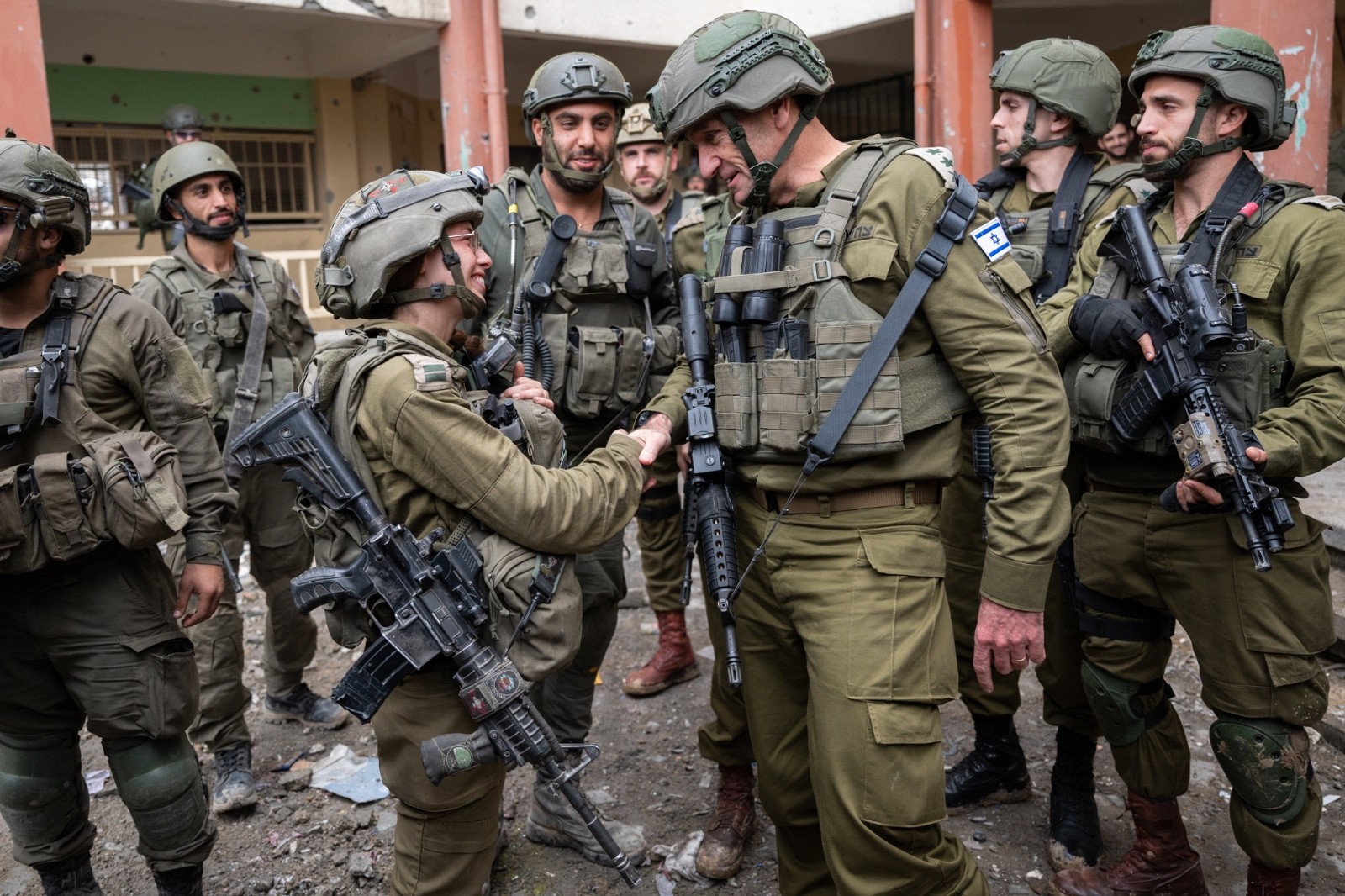 הרמטכ"ל בשג'אעיה: "חטיבת גולני מובילה בפיקוד ובמנהיגות"