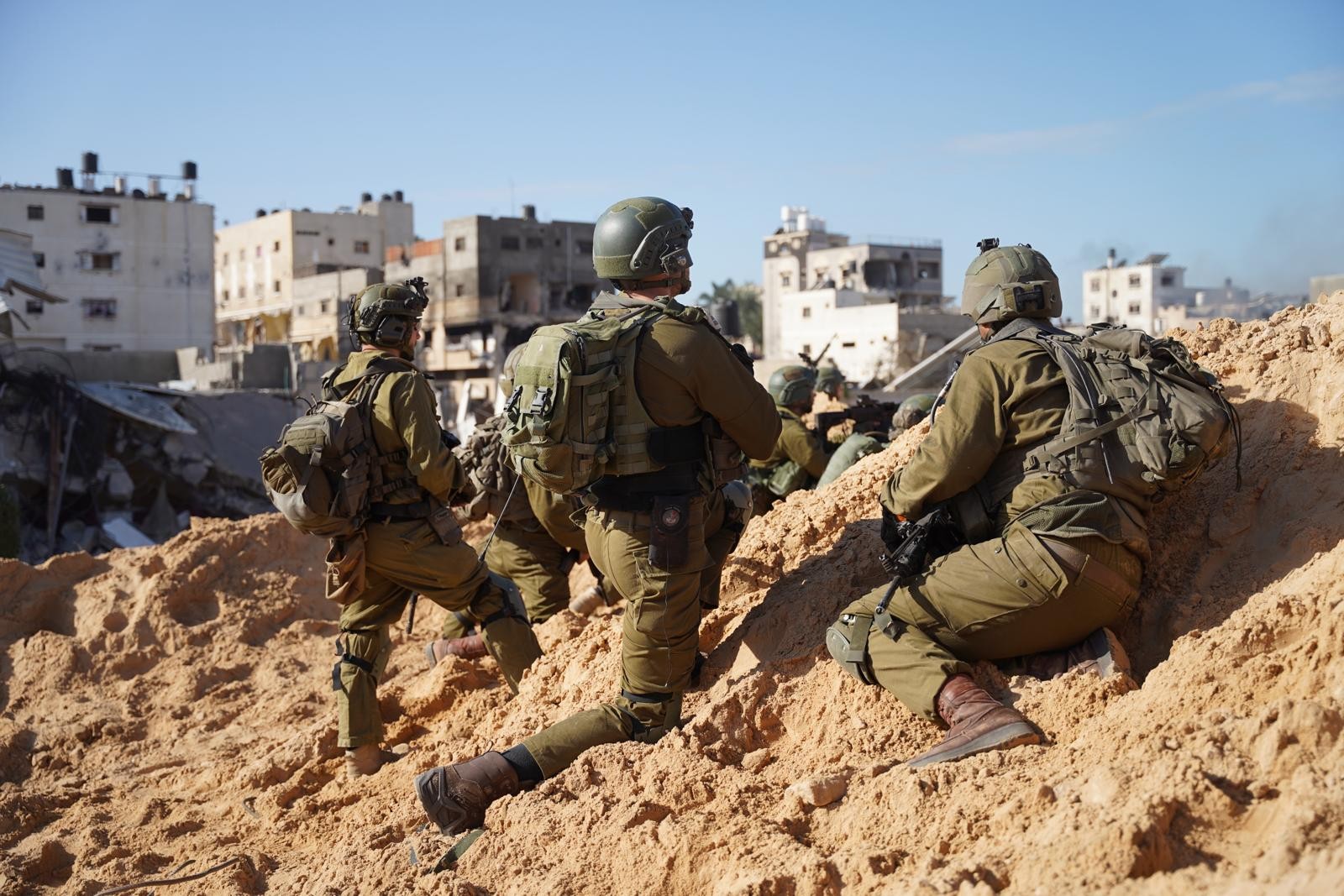 לוחמי כפיר פועלים בחאן יונס | קרדיט: דובר צה"ל
