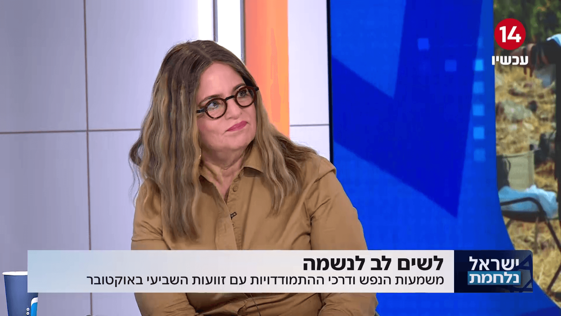 לביאה: האם ששבעת בניה גויסו למלחמה בריאיון מרגש