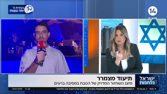 תיעוד מצמרר: מיצג השחזור המדוייק של הטבח במסיבה ברעים