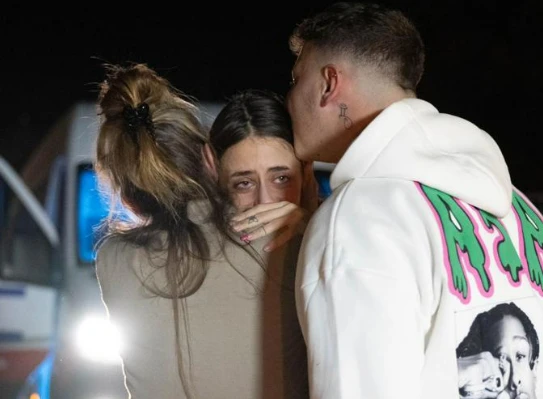 רגע המפגש של מייה שם עם משפחתה | קרדיט: ללא