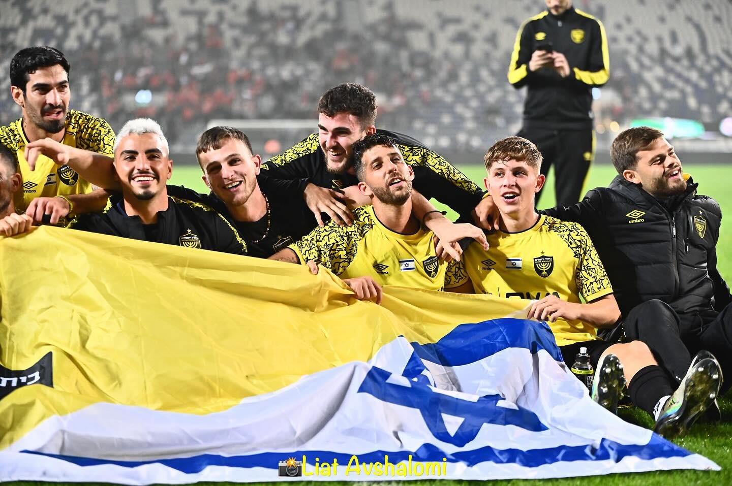 בית"ר ירושלים חוגגים. צילום: ליאת אבשלומי - ישראל ספורט