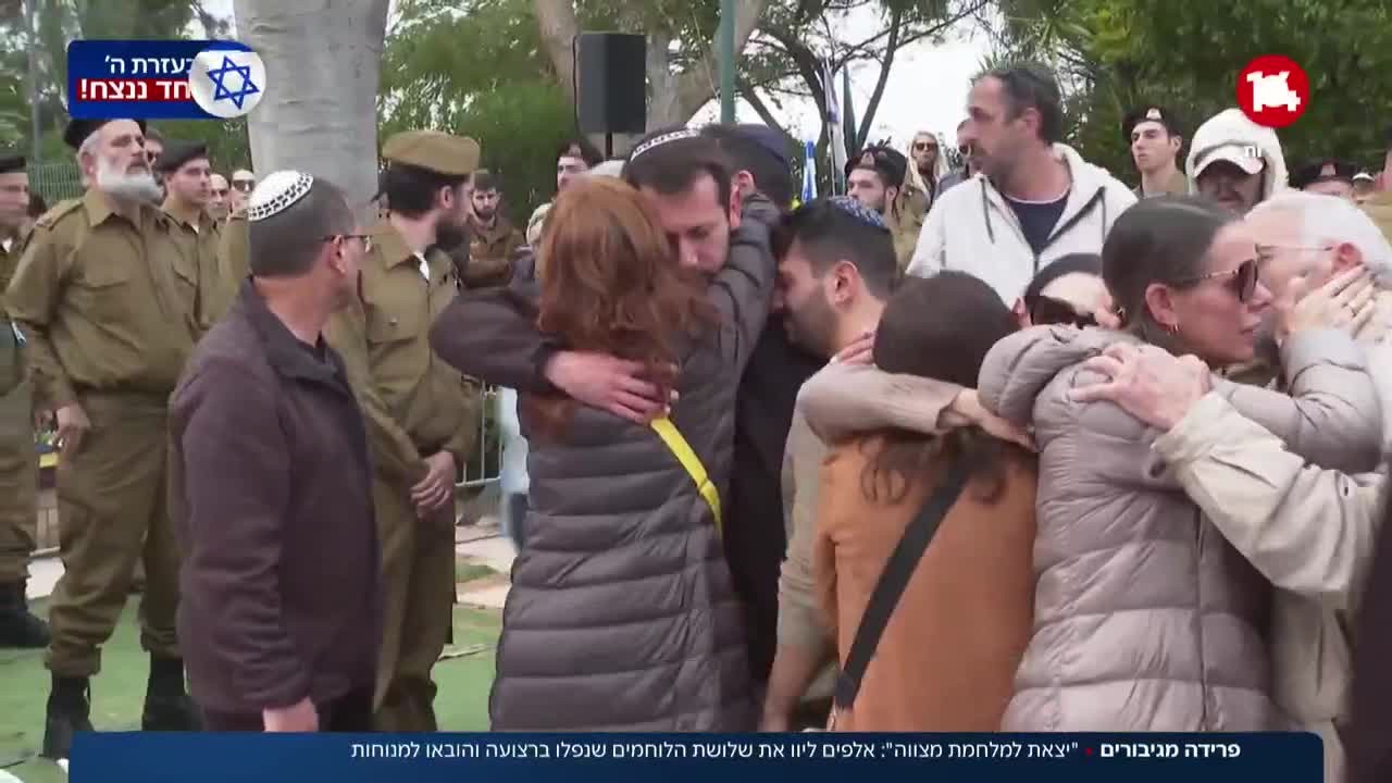 פרידה מגיבורים: 3 לוחמים הובאו למונחות בליווי אלפי אנשים