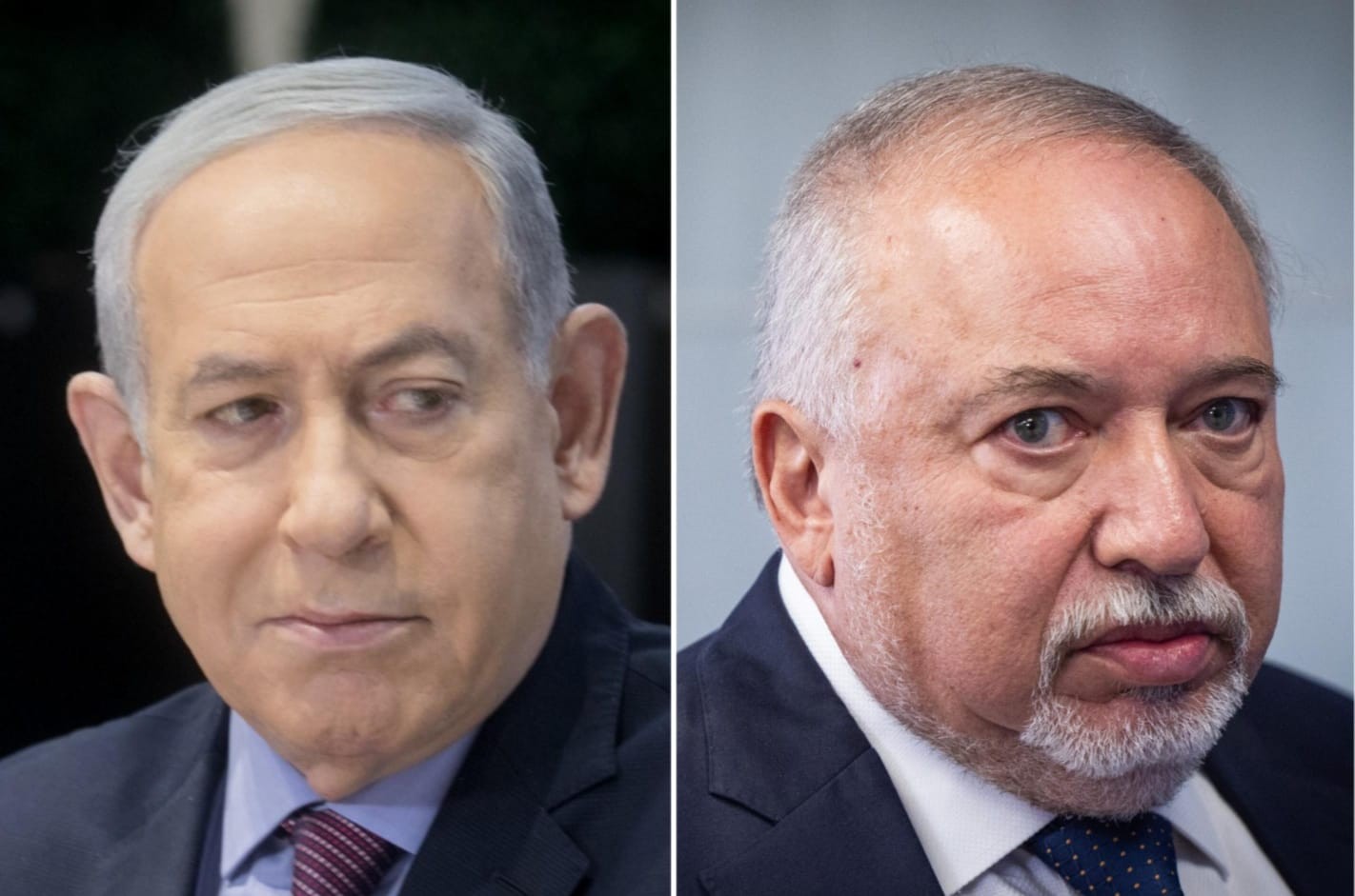 רה"מ נתניהו וח"כ ליברמן | קרדיט: מרים אלסטר ויונתן זינדל, פלאש 90