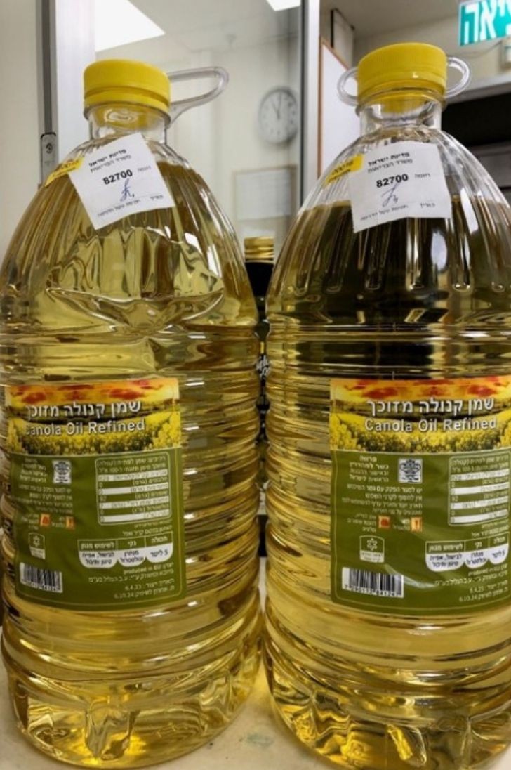 שמן קנולה מזויף נמכר בישראל: זה המותג שאסור לרכוש