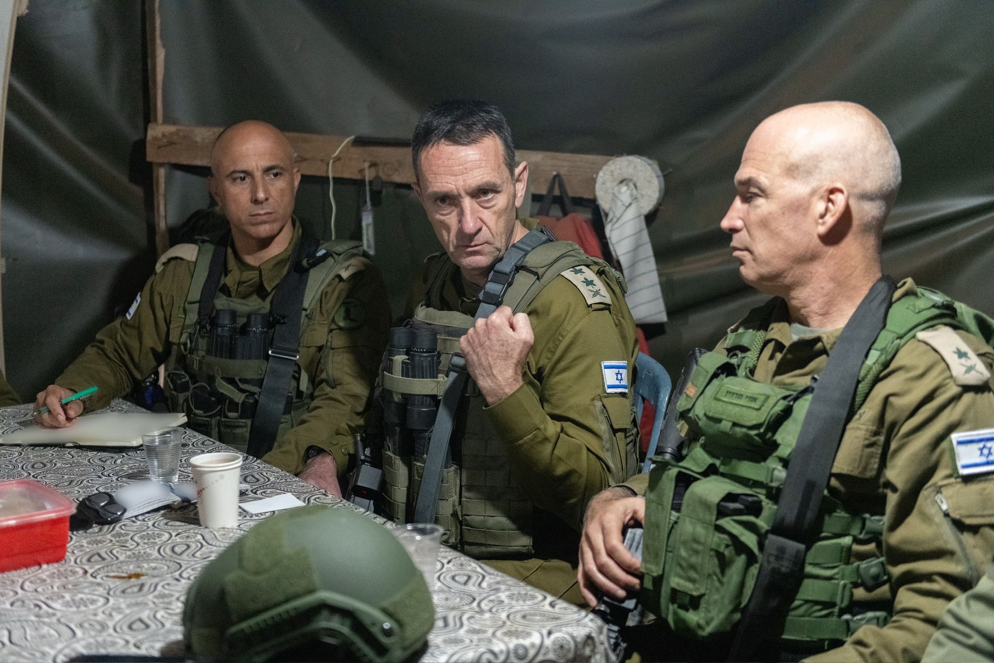 הרמטכ"ל בגבול הצפון | צילום: דובר צה"ל