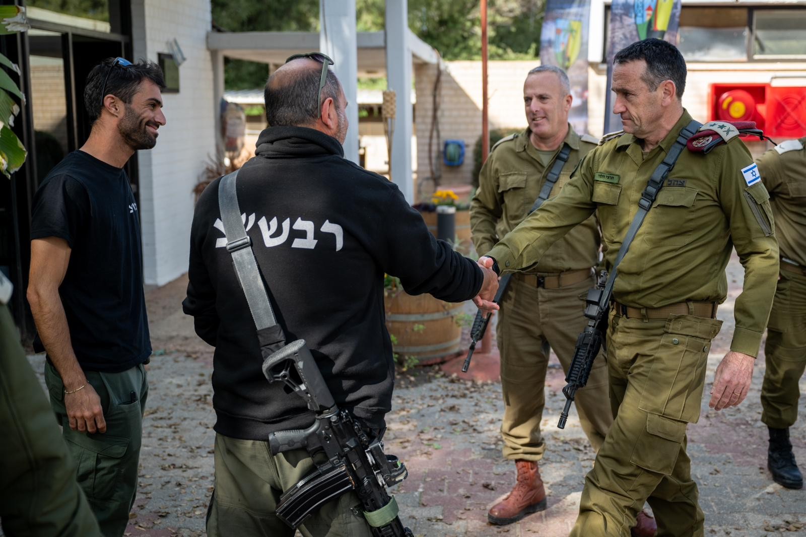 הרמטכ"ל ללוחמי מילואים באוגדת עזה | קרדיט: דובר צה"ל