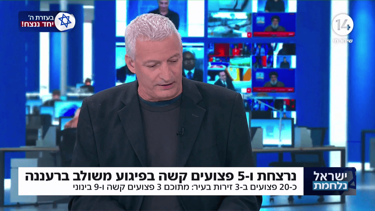 "מחבלים בחליפות": תא"ל במיל' הראל כנפו על הרשות הפלסטינית