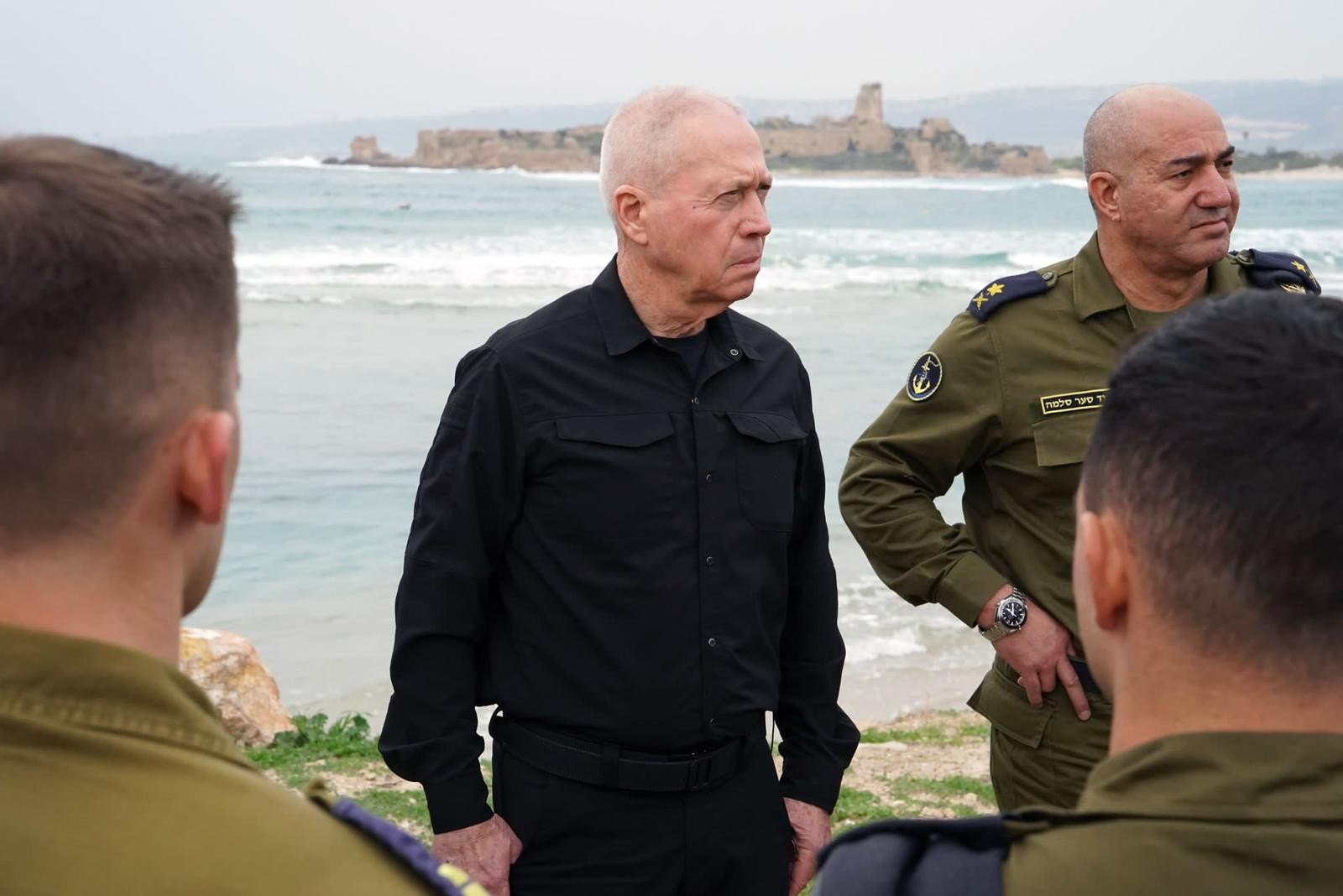 גלנט בביקור בבסיס שייטת 13. קרדיט: דובר צה"ל