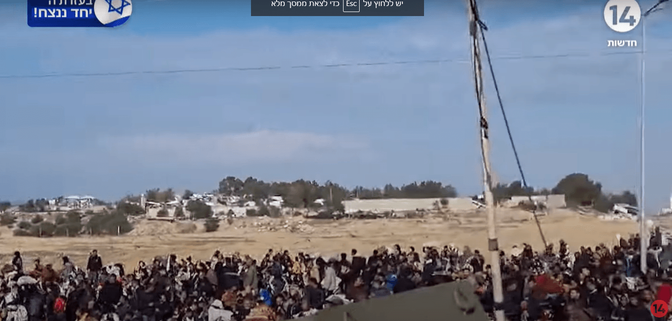 תיעוד בלעדי מח'אן יונס: מול המצלמה של כתבנו הלל ביטון רוזן
