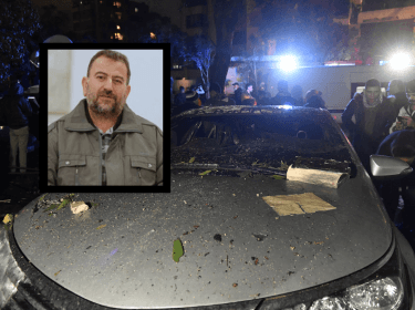זירת החיסול בבירות. צילום: רויטרס.