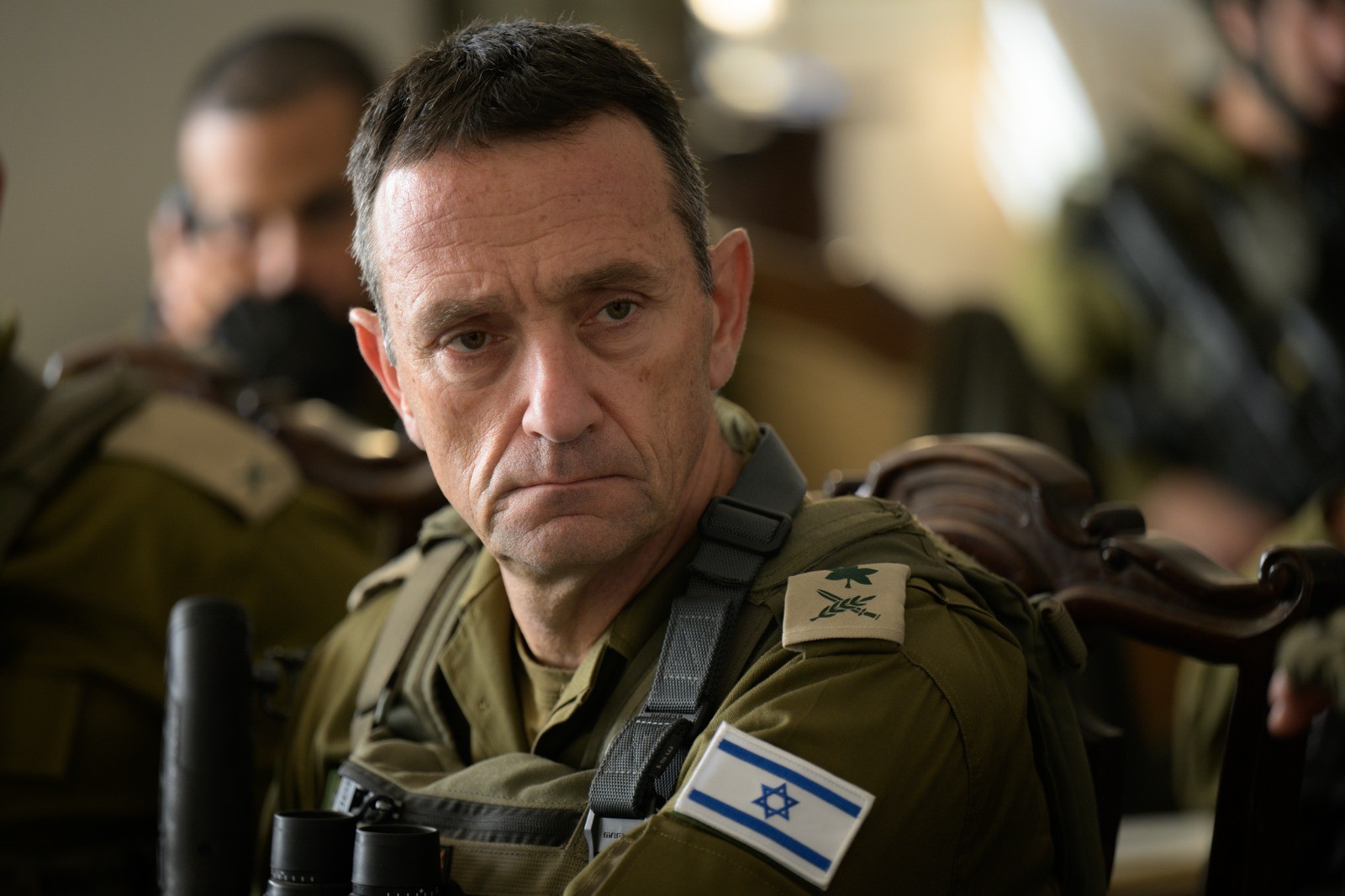 הרמטכ"ל הלוי ברצועת עזה | קרדיט: דובר צה"ל