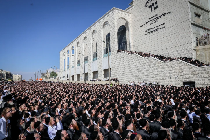 לראשונה: חסידות גור תקיים מחר עצרת ענק | כל הפרטים