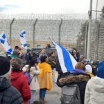 "להפסיק עכשיו את הסיוע לחמאס": מפגינים חוסמים את מעבר ניצנה