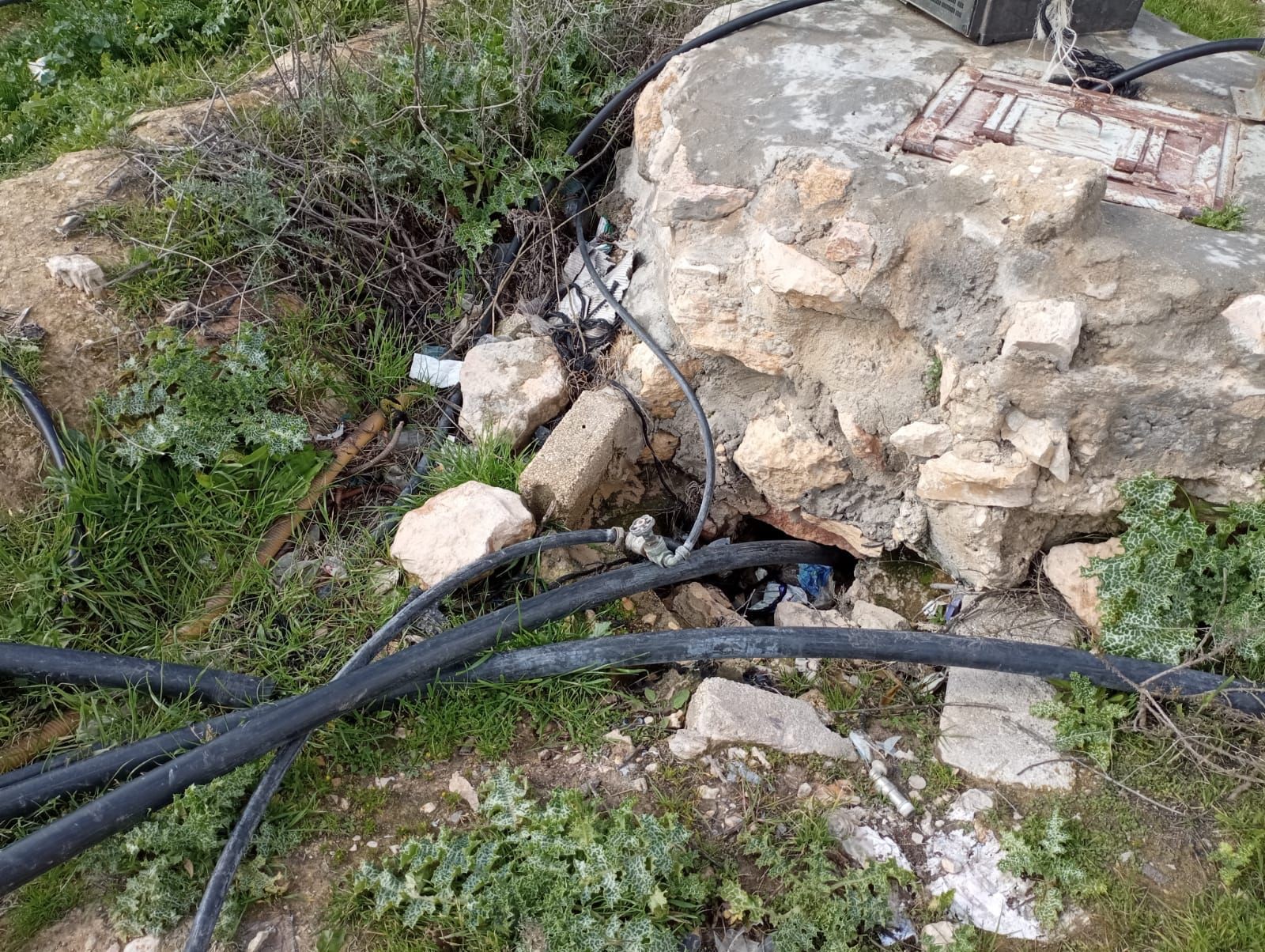 בשווי מאות אלפי שקלים: גניבת המים באזור הר חברון נעצרה