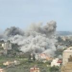 מטוסי קרב תקפו תשתיות טרור בדרום לבנון | תיעוד