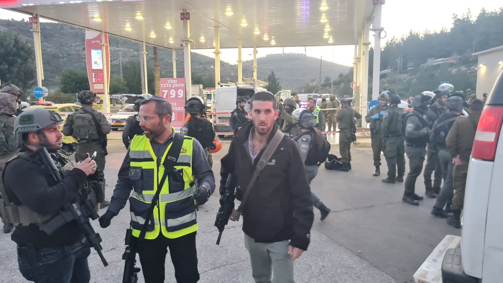 תיעוד מזירת הפיגוע בעלי | קרדיט: שימוש לפי סעיף 27א