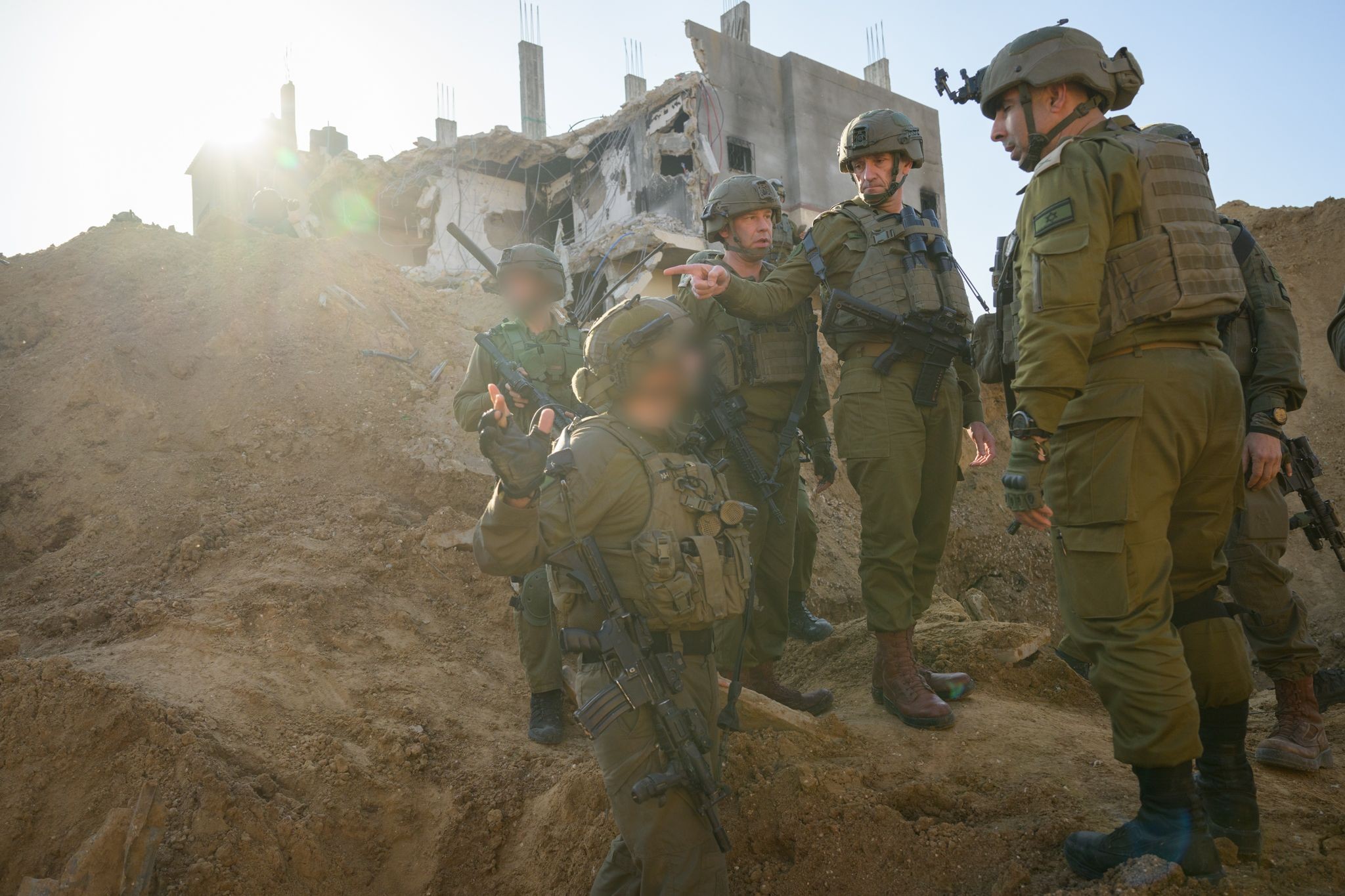 הרמטכ"ל ברצועה: "מאמץ הלחימה - הכי אפקטיבי לשחרור החטופים"