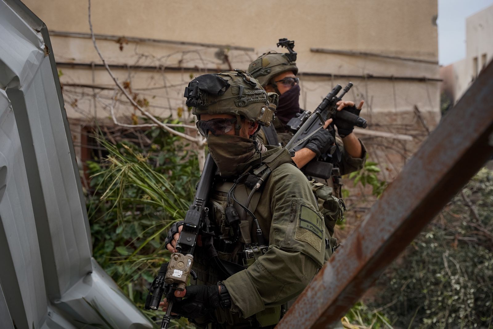 לוחמי חטיבת גבעתי פועלים בח'אן יונס | צילום: דובר צה"ל.