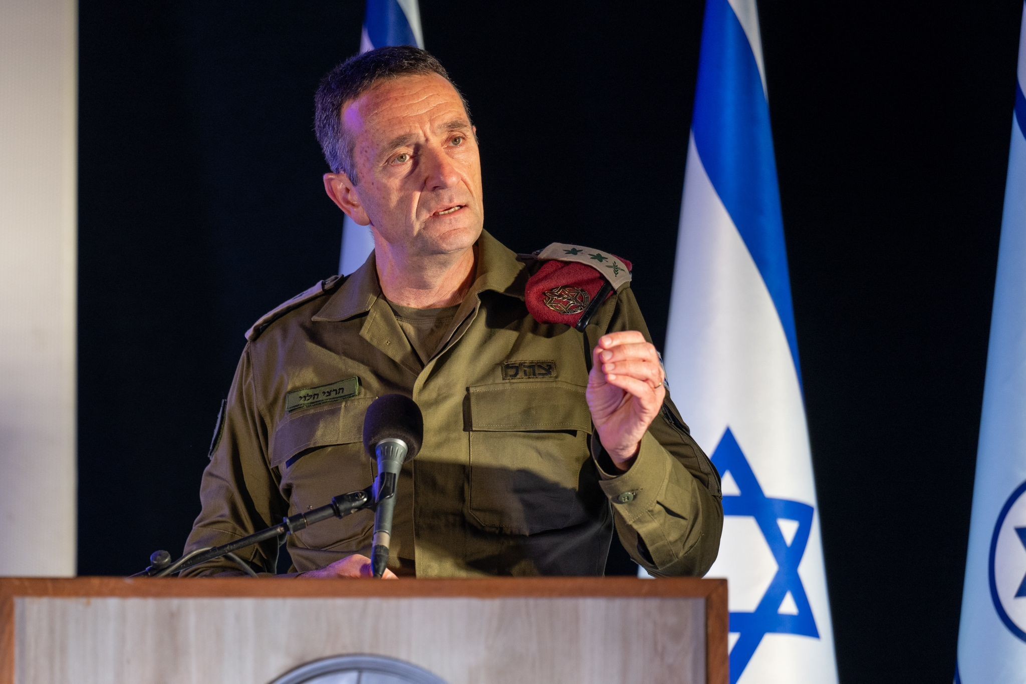 הרמטכ"ל הרצי הלוי בכנס חיל האוויר | צילום: דובר צה"ל.