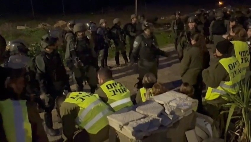 התרגיל שמדמה את המתיישבים כמחבלים