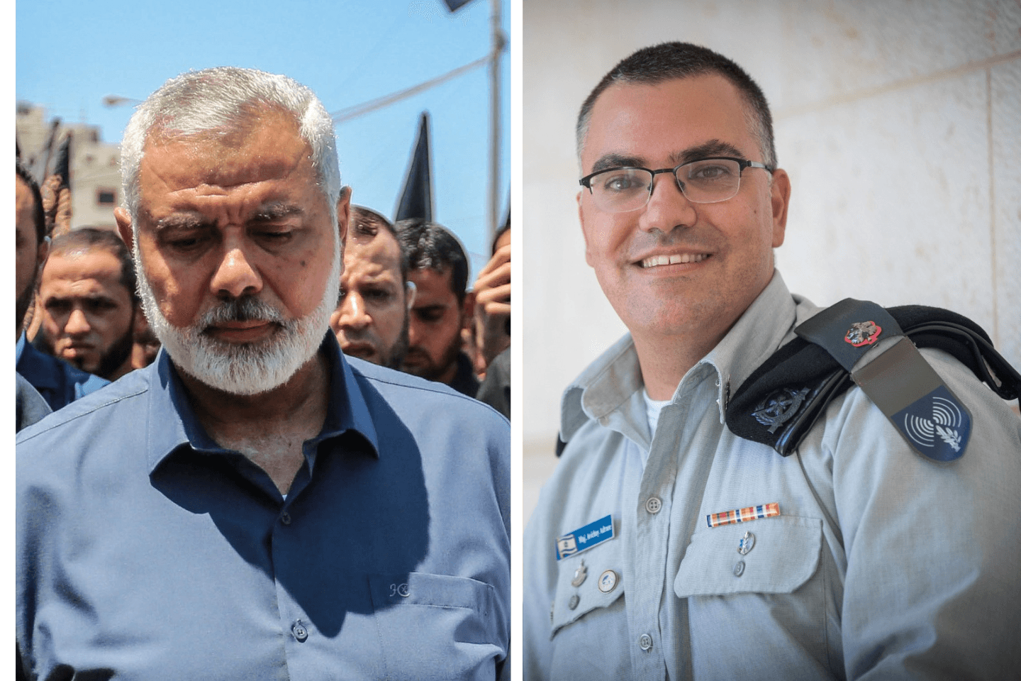 אביחי אדרעי, איסמעיל הנייה | צילום: פלאש90.