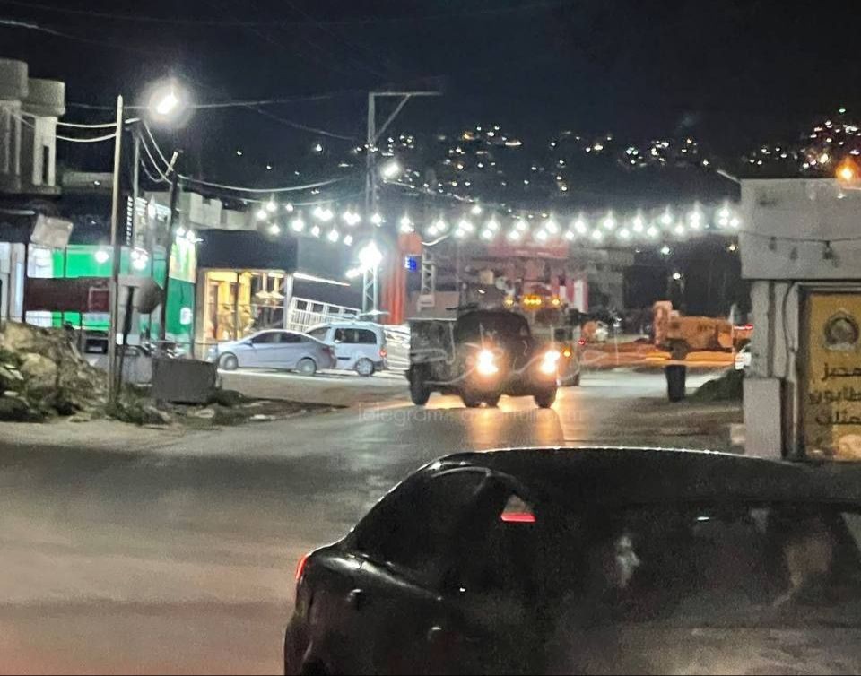 זירת חיסול המחבל | קרדיט: רשתות ערביות