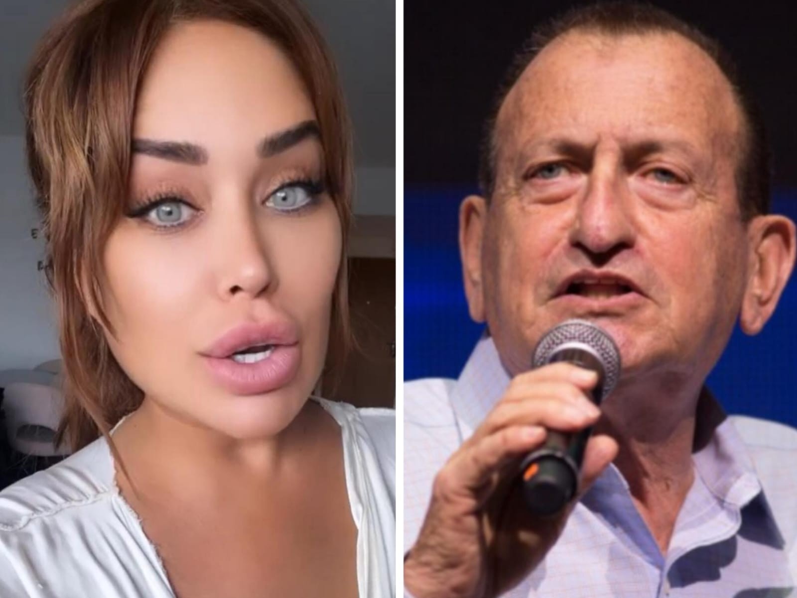 ראש עיריית ת"א רון חולדאי; אביבית בר זוהר | צילומים:  פלאש 90, מתוך האינסטגרם של אביבית בר זוהר, צילום עצמי
