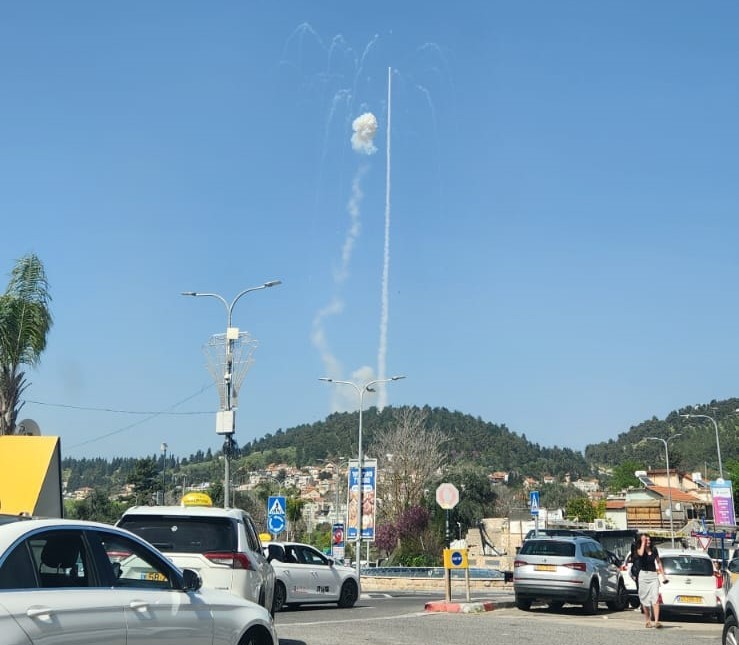 יירוט כטב"ם נפץ בשמי צפת | שימוש לפי סעיף 27א' לחוק זכויות יוצרים