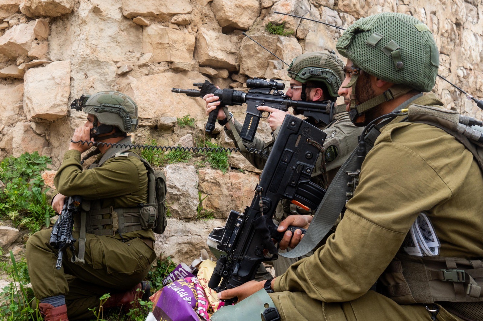 כוחות צה"ל בזירת הפיגוע בחברון | קרדיט: דובר צה"ל