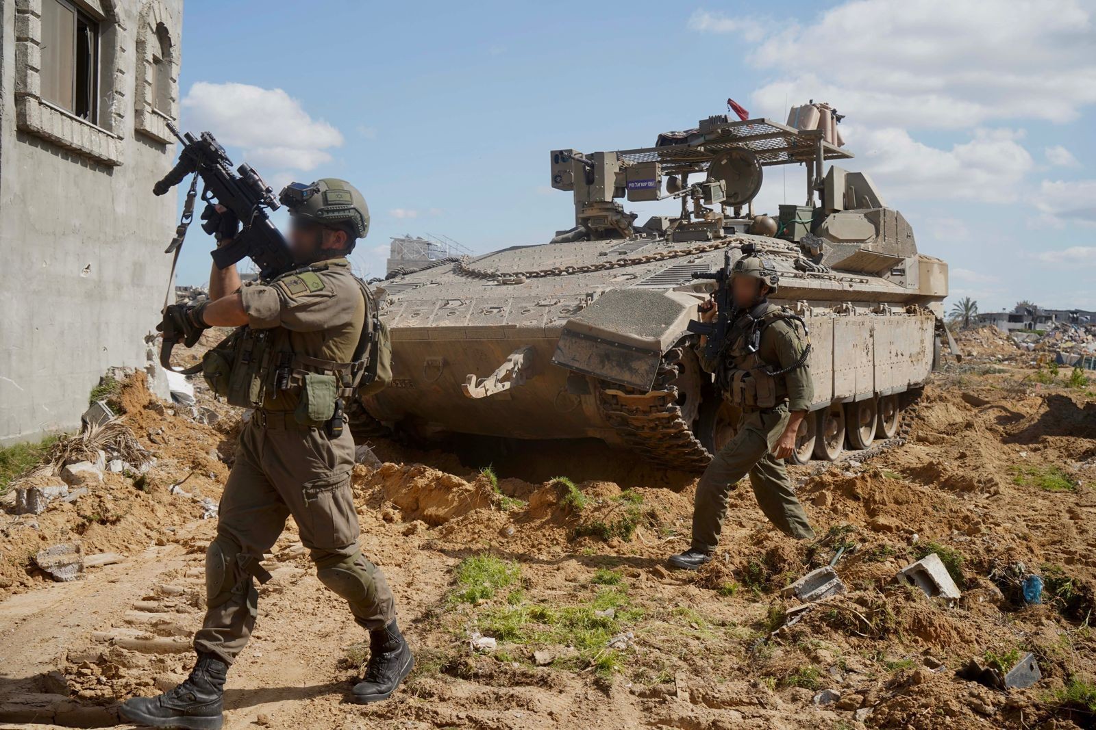לוחמי גבעתי בדרום הרצועה | קרדיט: דובר צה"ל