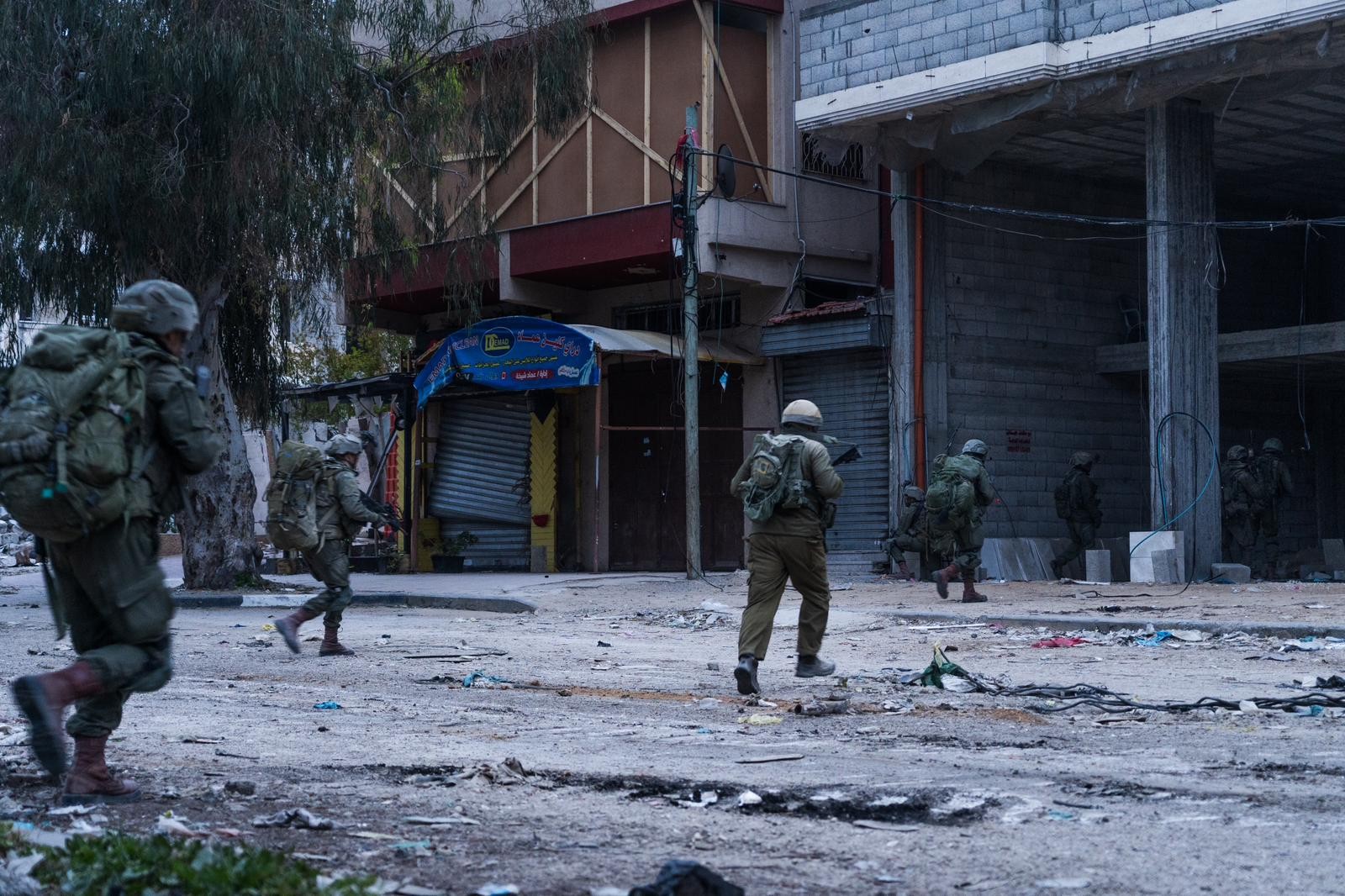 פעילות כוחותינו במרחב בית החולים שיפא | צילום: דובר צה"ל