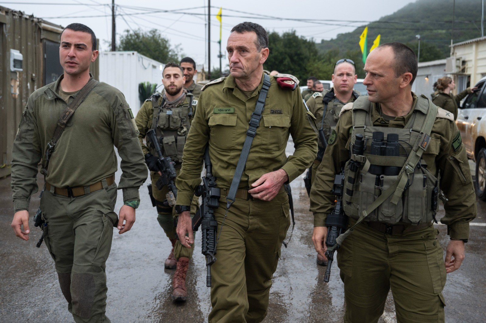 הרמטכ"ל קיים הערכת מצב בשיפא | צילום: דובר צה"ל