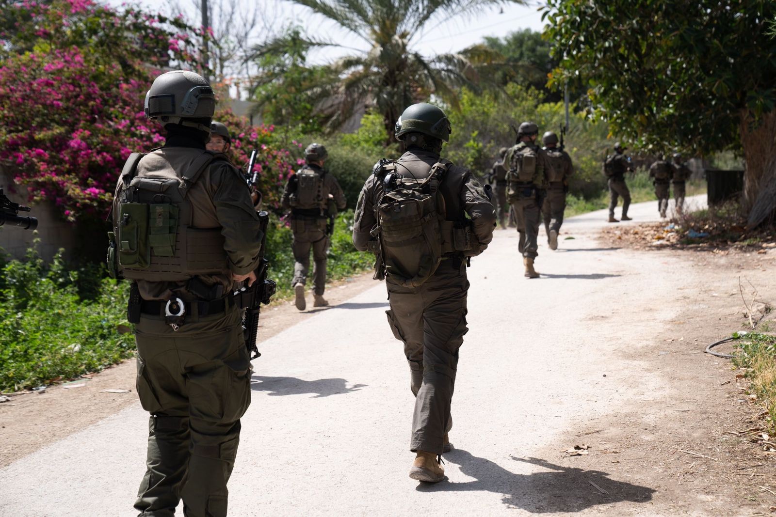 תיעוד מסריקות הכוחות במרחב | קרדיט: דובר צה"ל