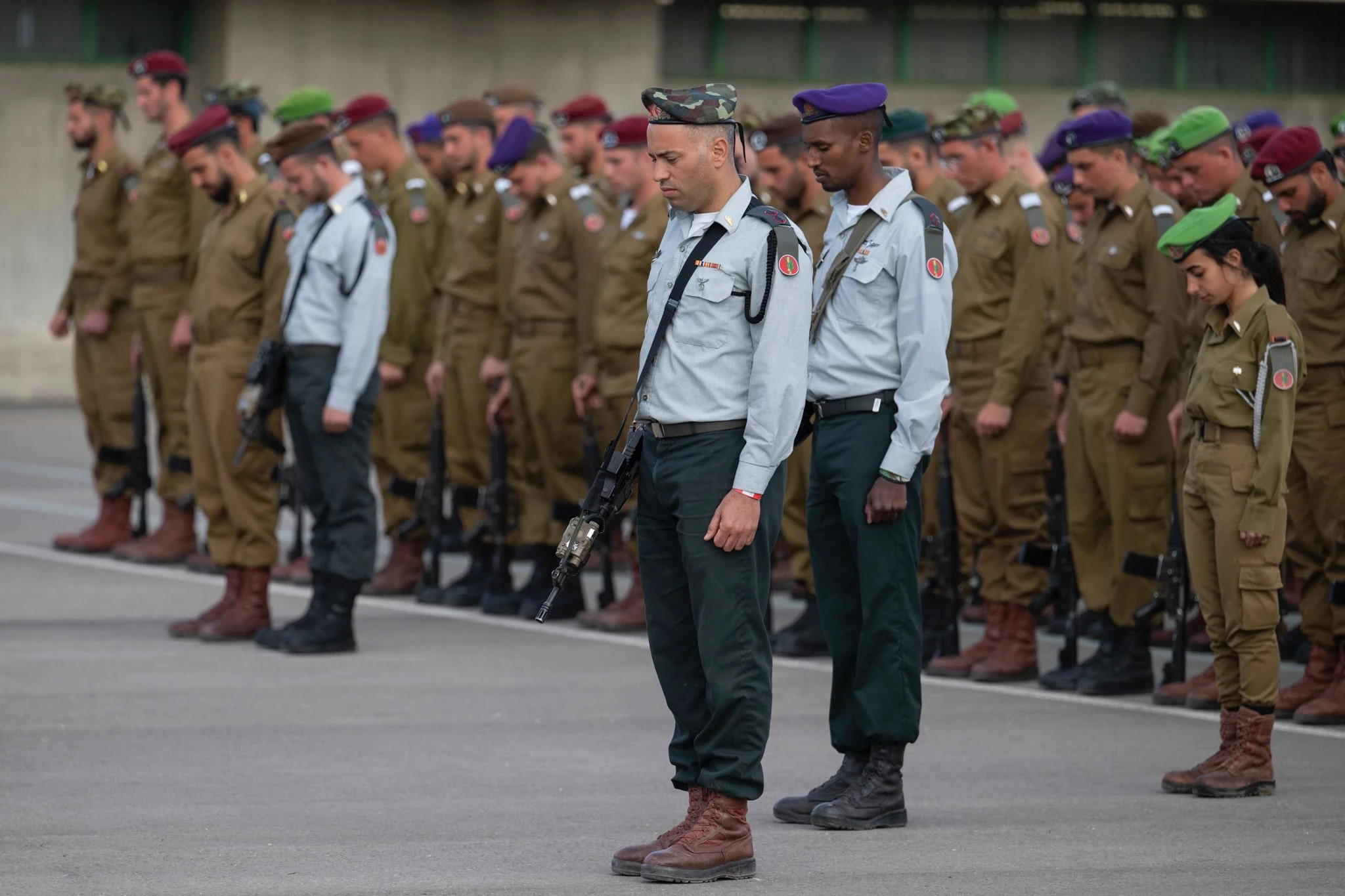 318 הצוערים שהגנו על העוטף ב-7 באוקטובר סיימו קורס קצינים