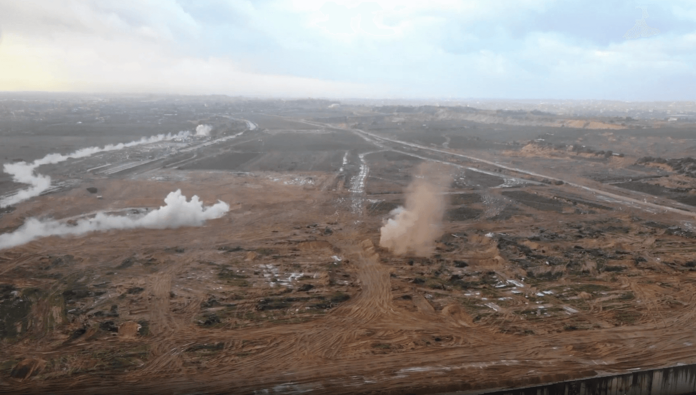 תיעוד: פיצוץ מנהרת הטרור הגדולה ביותר שנחשפה בצפון הרצועה