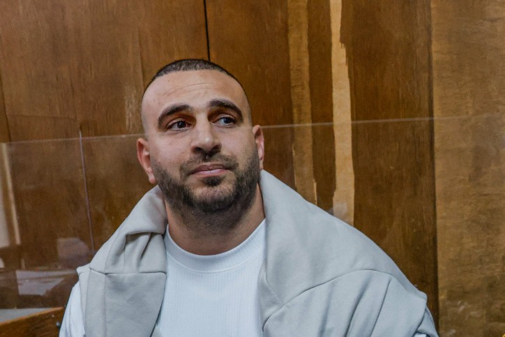 אלעד לוי במעצר | צילום: פלאש 90
