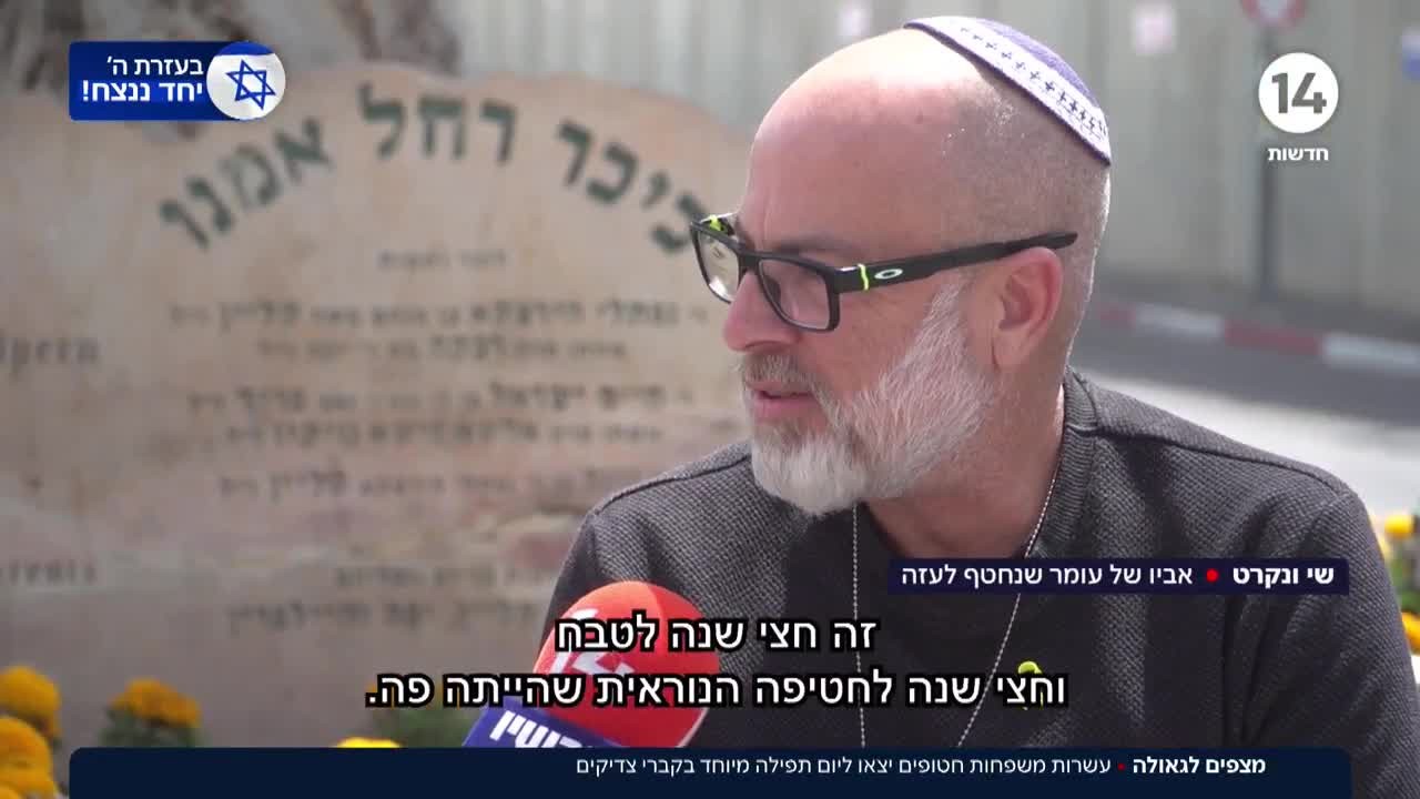 עשרות משפחות של חטופים יצאו ליום תפילה מיוחד בקברי צדיקים