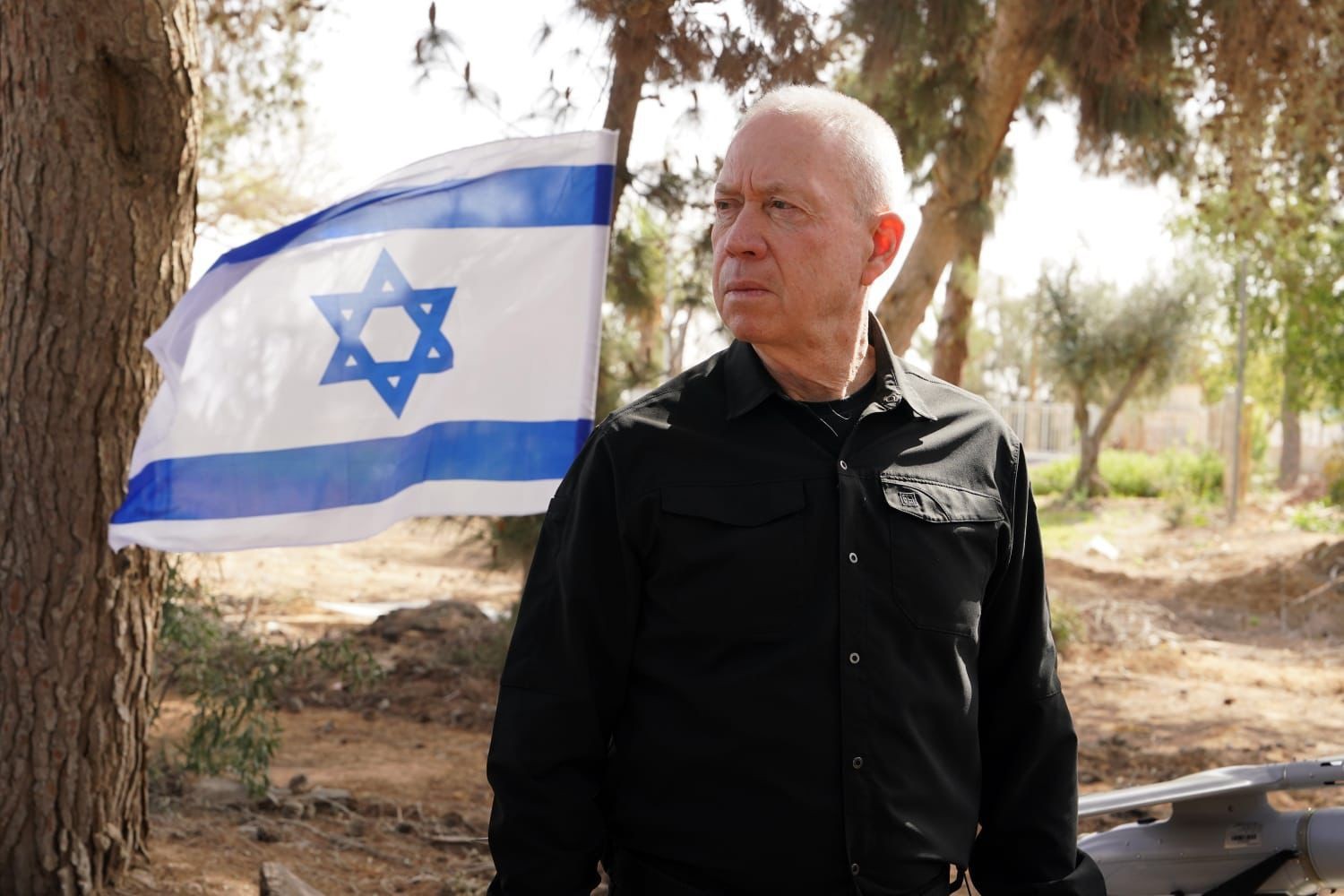 שר הביטחון גלנט בעזה | צילום: אריאל חרמוני, משרד הביטחון