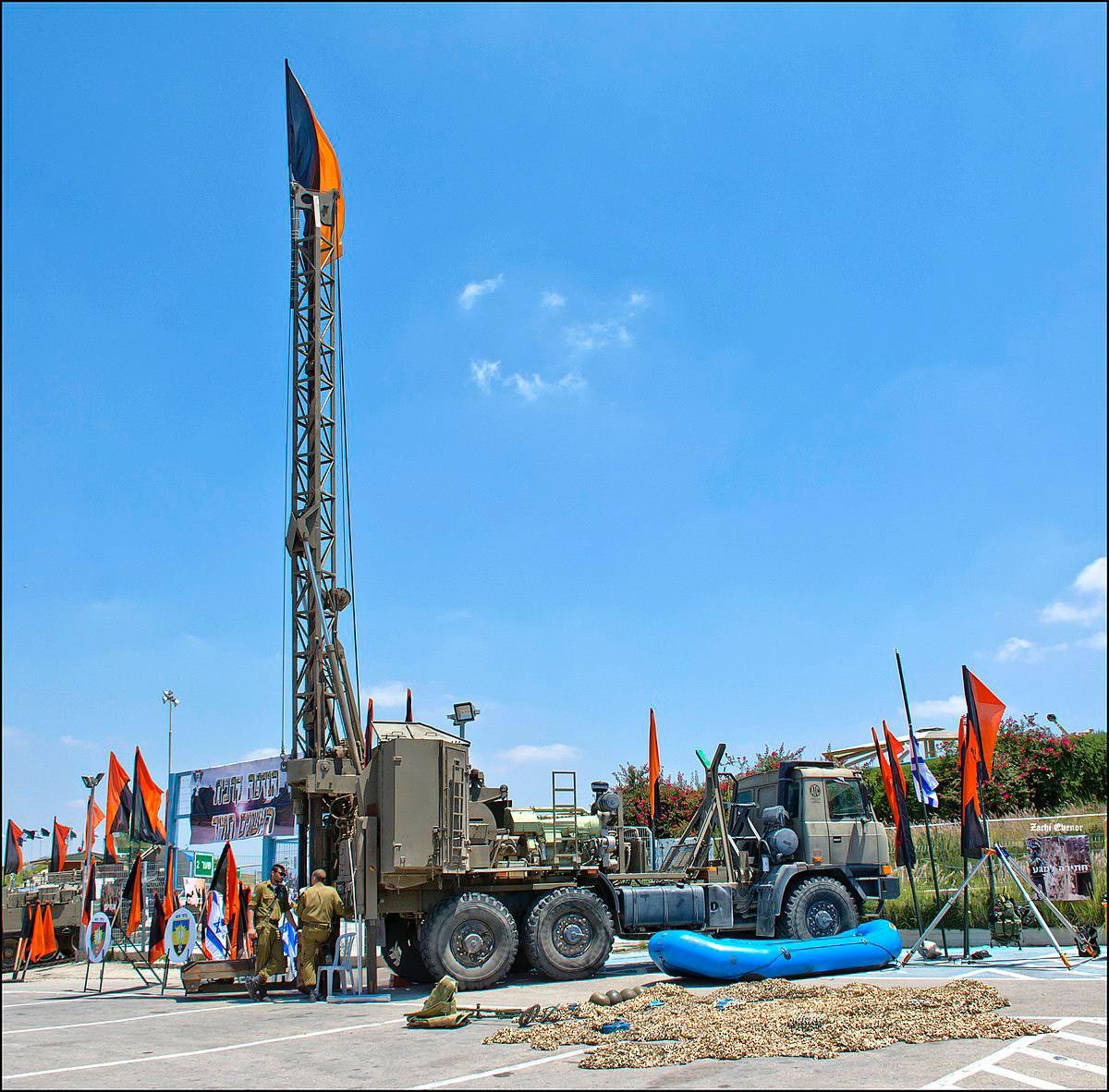 אירוע חריג: כלי הנדסי נשכח ברצועת עזה והושמד מהאוויר