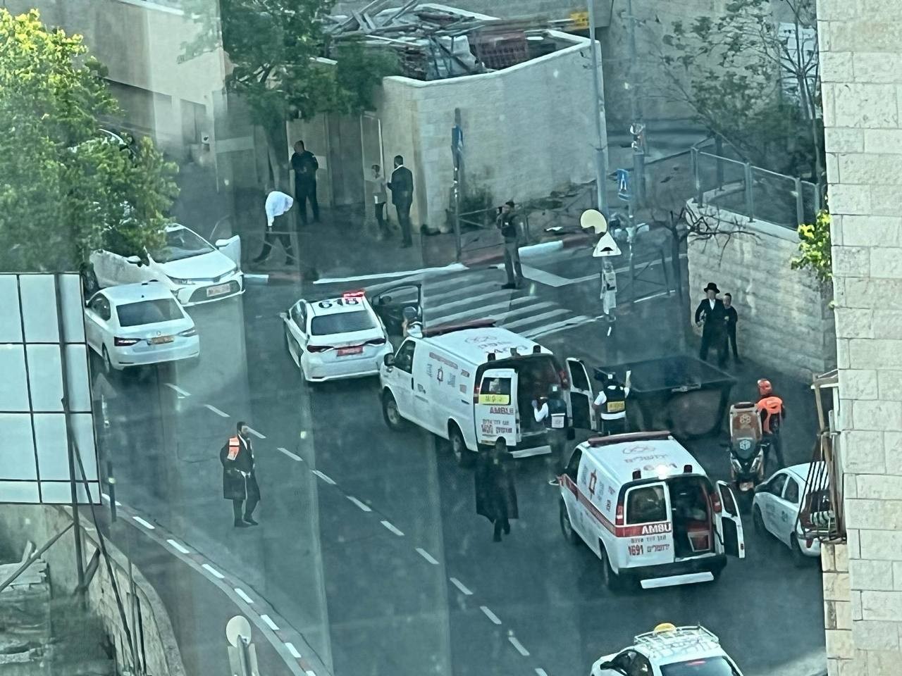 זירת החשד לפיגוע דריסה בירושלים | שימוש לפי סעיף 27א' לחוק זכויות יוצרים