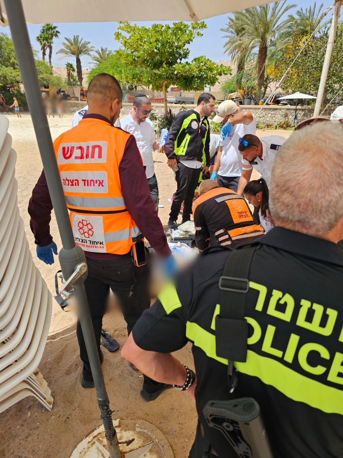 אילת: בת 70 במצב אנוש לאחר שטבעה בים