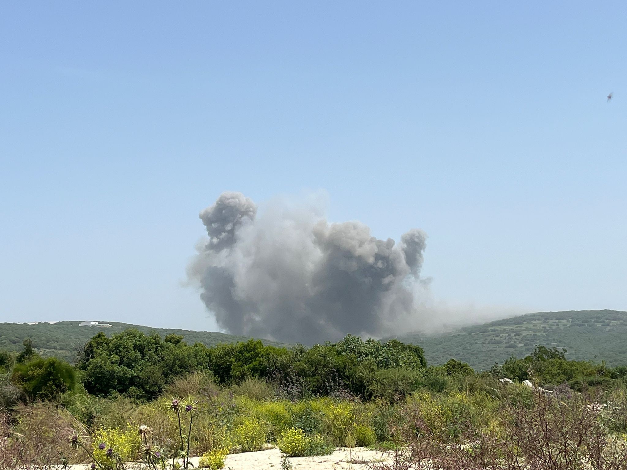 תקיפת צה"ל בלבנון, ארכיון | צילום: כיתות כוננות יישובים צמודי גדר
