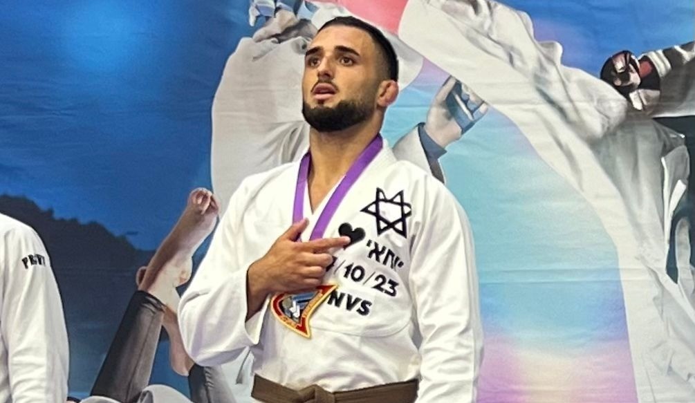 לאחר שניצל מהטבח בנובה: לוחם הג'יו ג'יטסו הישראלי זכה בזהב