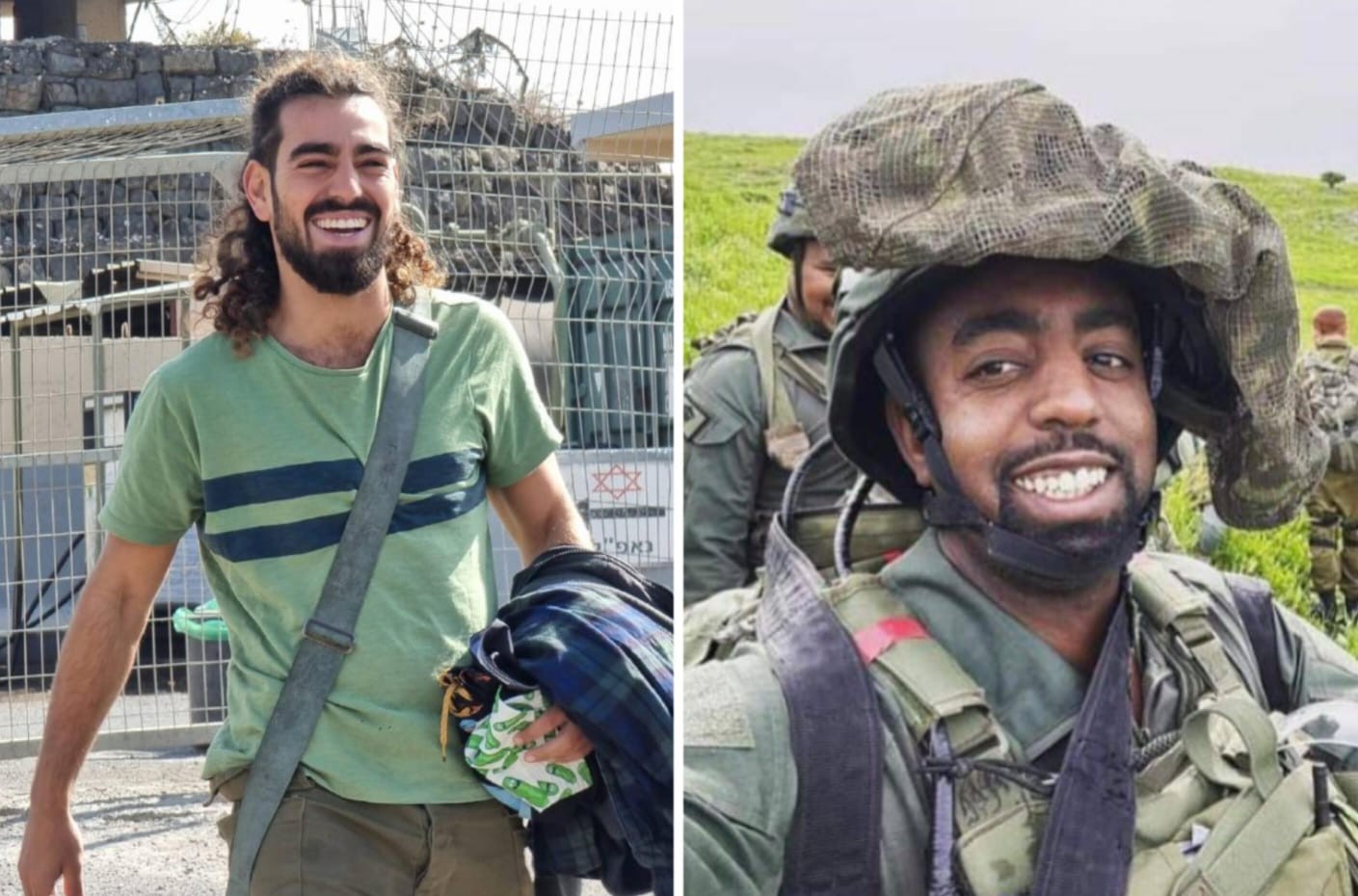 קאלקידן מהרי ז"ל, ועידו אביב ז"ל | קרדיט: דובר צה"ל