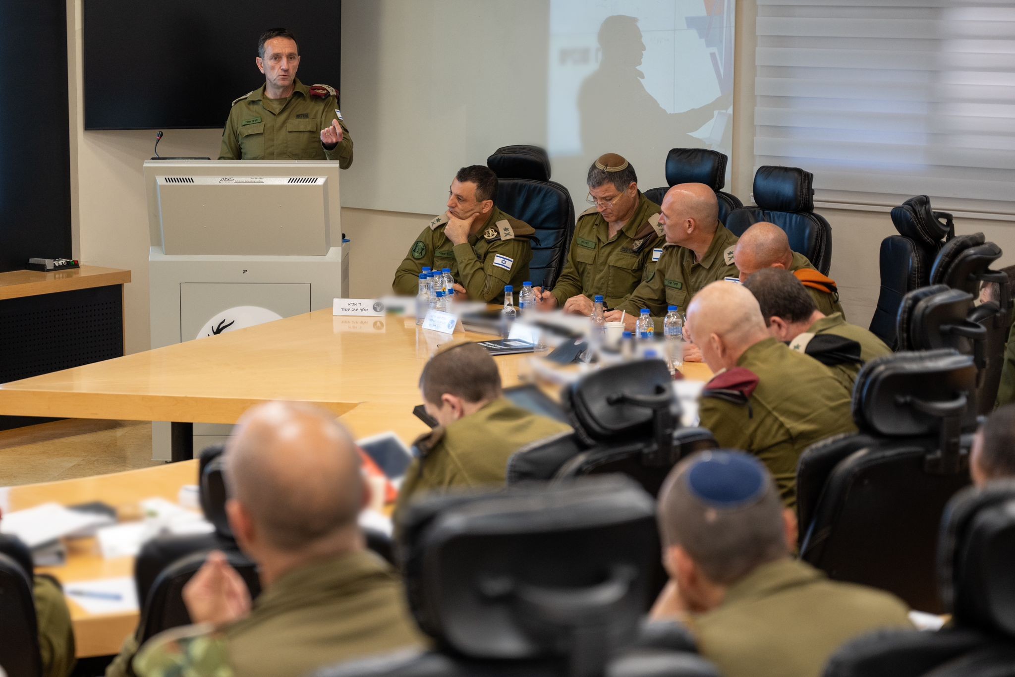 הרמטכ"ל הרצי הלוי בפיקוד צפון | קרדיט: דובר צה"ל
