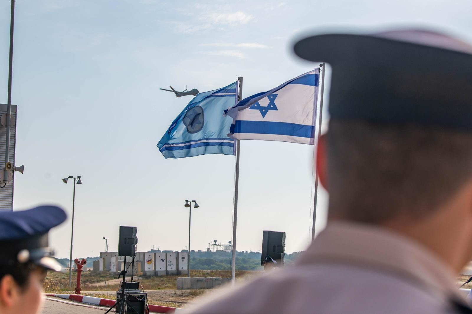 בצל הלחימה: טייסת כטמ"ם חדשה נפתחה בבסיס חיל האוויר פלמחים